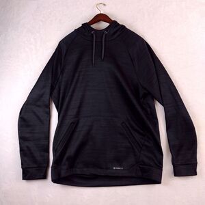 Tek Gear Sweater Pullover Pockets Warmtek Long Sleeve Gray Unisex XL Tall